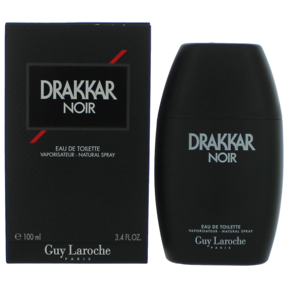 Bottle of Drakkar Noir by Guy Laroche, 3.4 oz Eau De Toilette Spray for Men